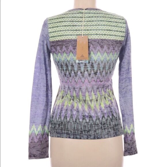 NWT prAna Lottie long sleeve top XXS - Picture 4 of 5
